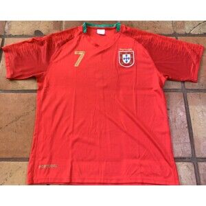 World Cup Portugal Cristiano Ronaldo #7 Home Jersey Men's 2XL from World Sport
